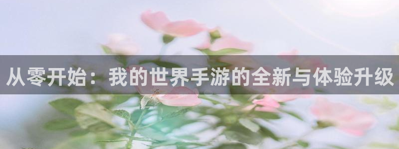 V8娱乐登录：从零开始：我的世界手游的全新与体验升级