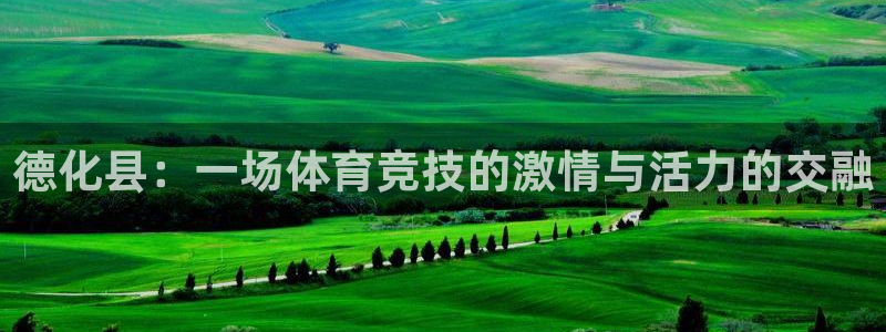 球王会体育：德化县：一场体育竞技的激情与活力的交融